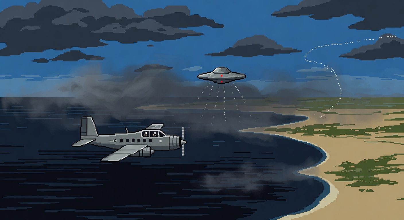 1957 RB47 UFO Pursuit Over Gulf to Oklahoma