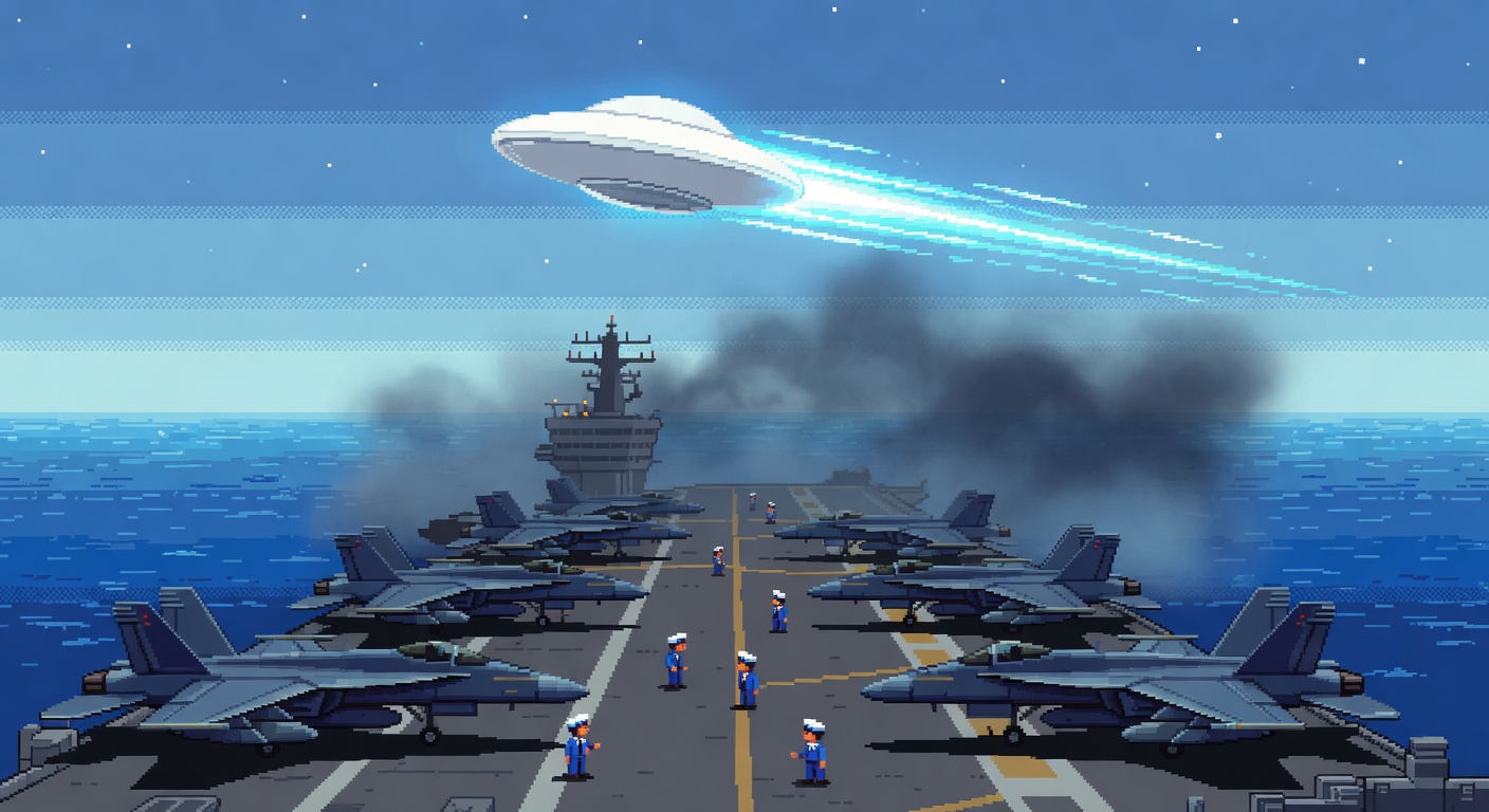 2015 USS Theodore Roosevelt Tic Tac Sighting