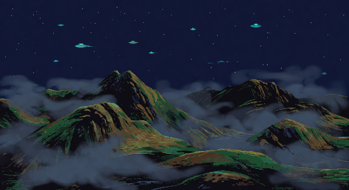 Berwyn Mountains 1974 Strange Lights