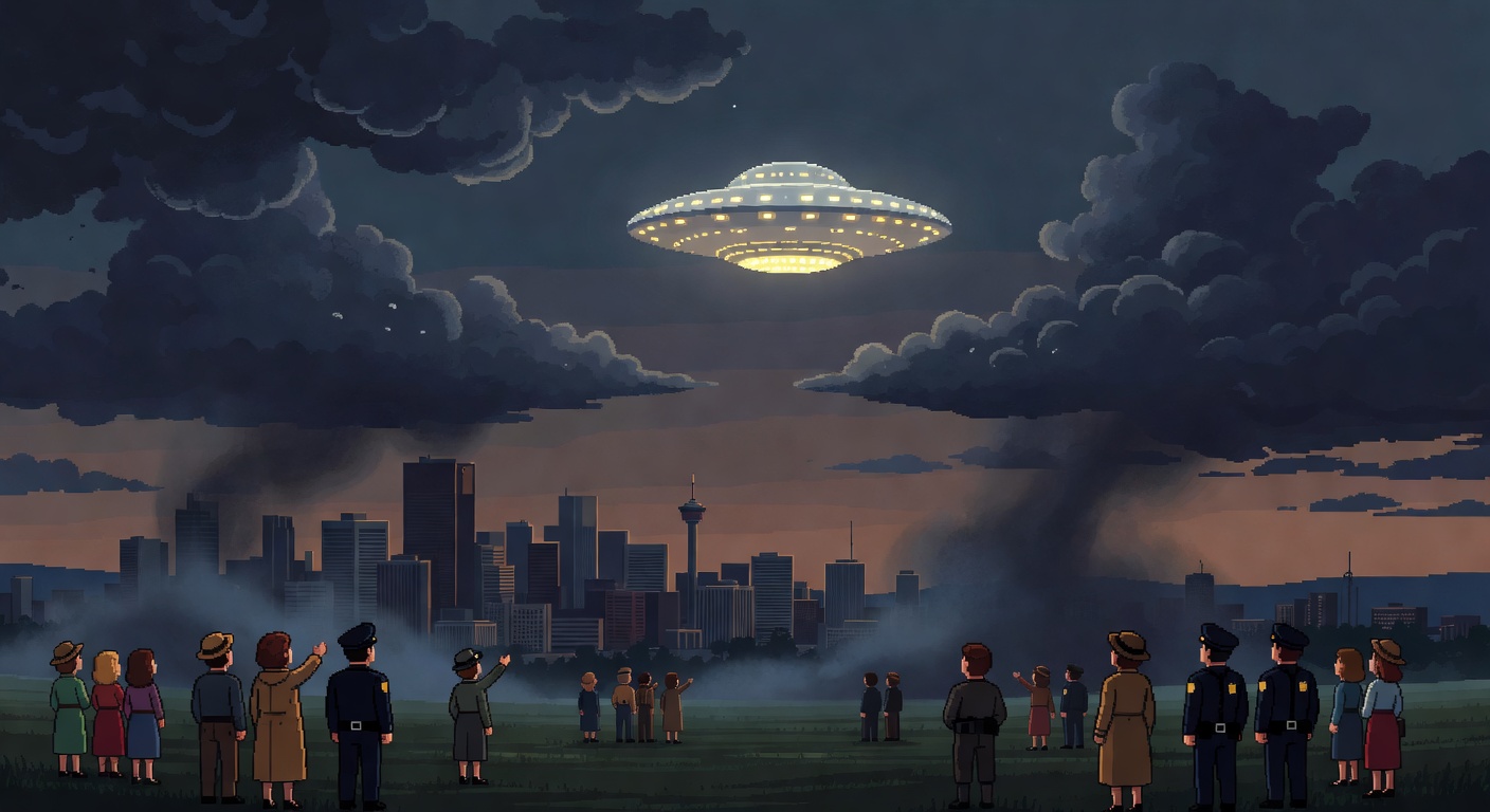Calgary 1967 Mass UFO Sighting