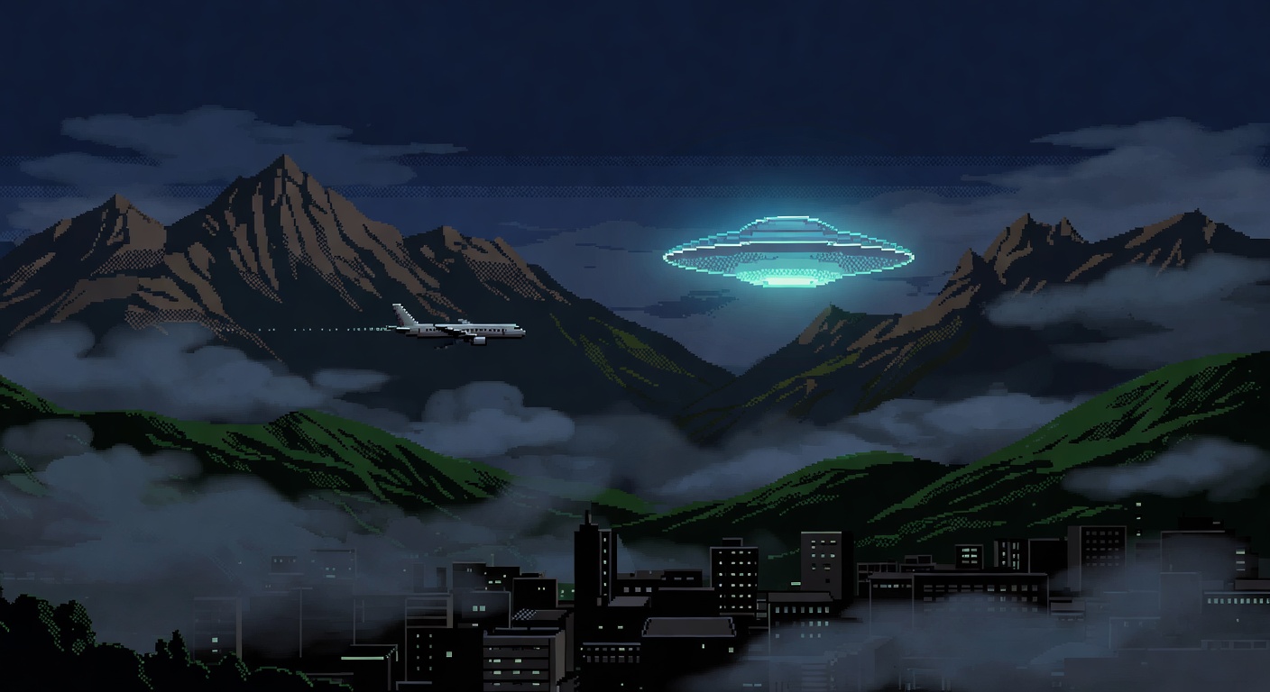 Commercial Jet Avoids Collision With UFO Over Bariloche