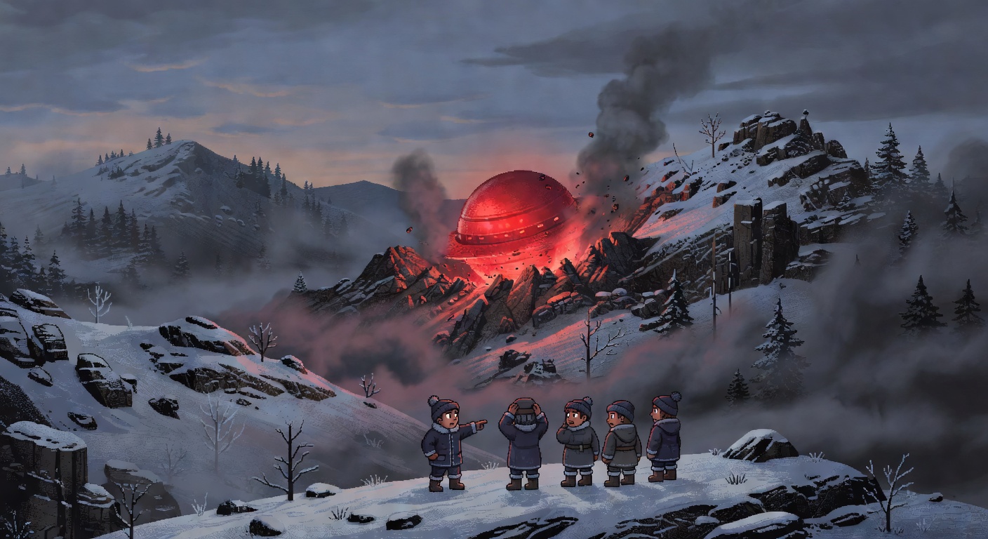 Dalnegorsk 1986 Red Sphere Crash