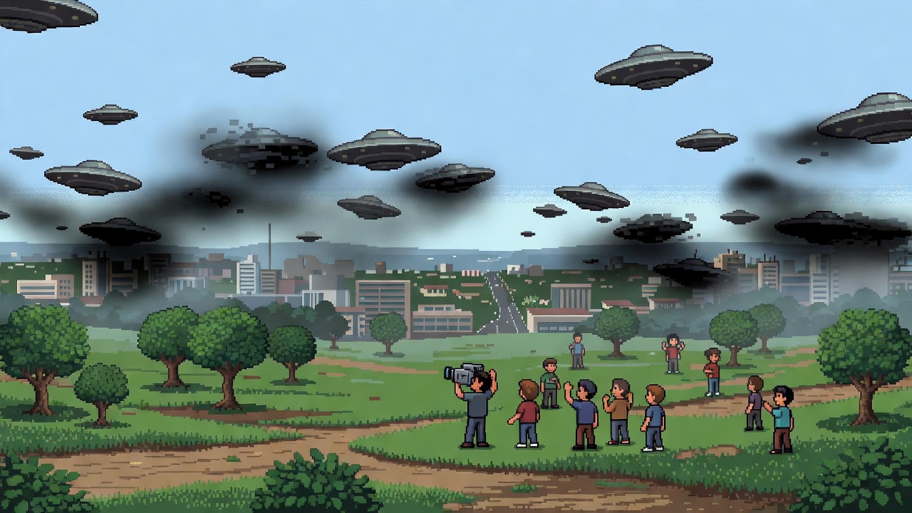 Daylight Objects Hover Over Campinas Brazil in 1996