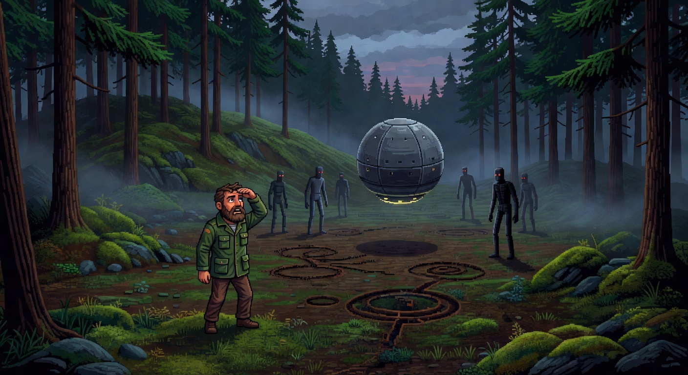 Dechmont Law Scotland Forester Encounters UFO
