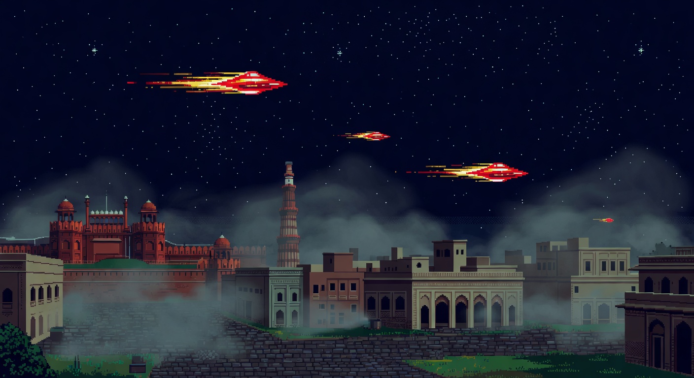 Delhi 1955 Strange Lights in Sky
