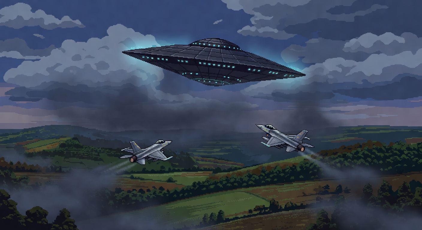 Eupen Belgium 1990 Triangular UFO Pursuit