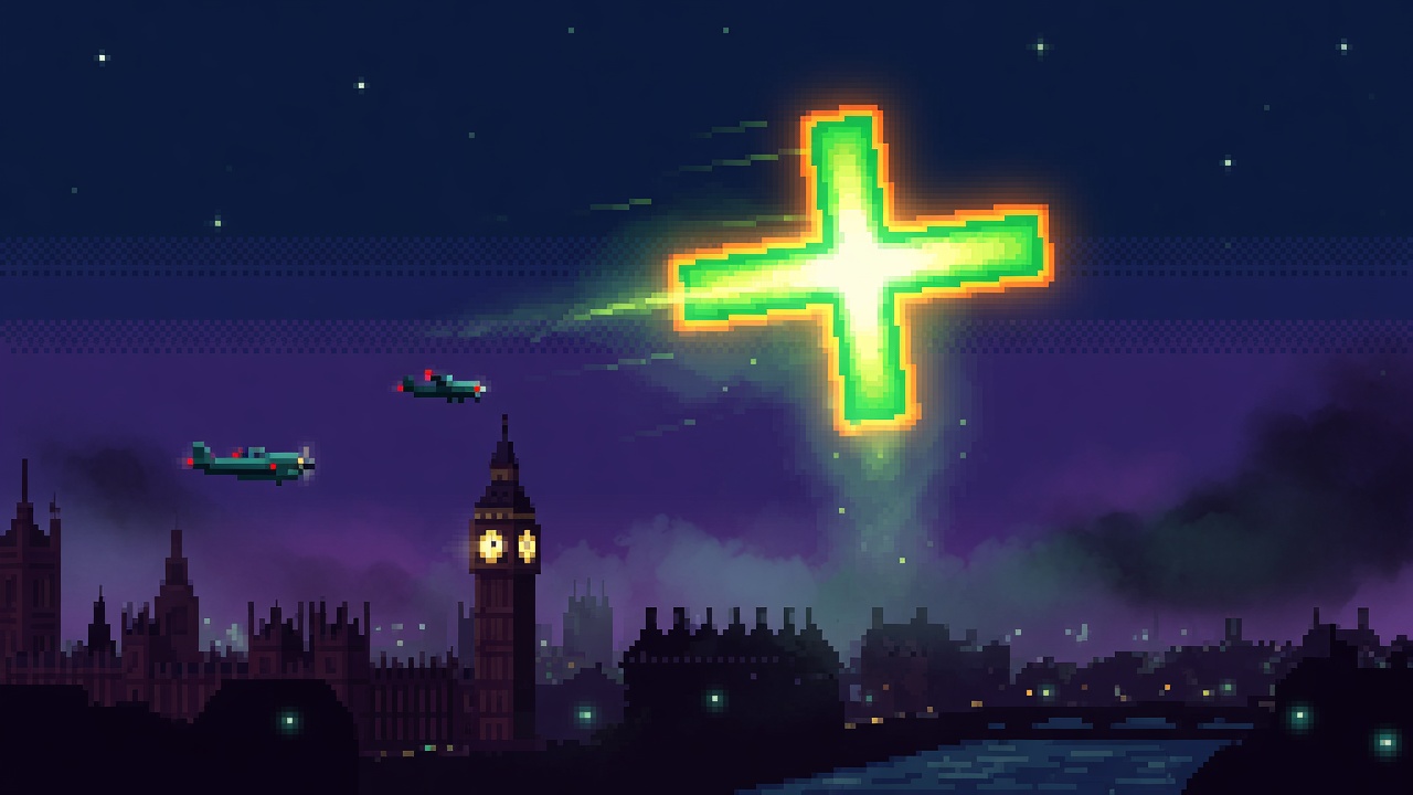 Flying Cross UFO Observed By Pilots Over London in 1967