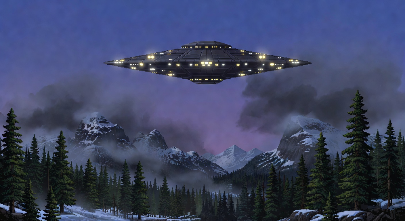 Giant Craft Observed By Witnesses Over Yukon In 1996