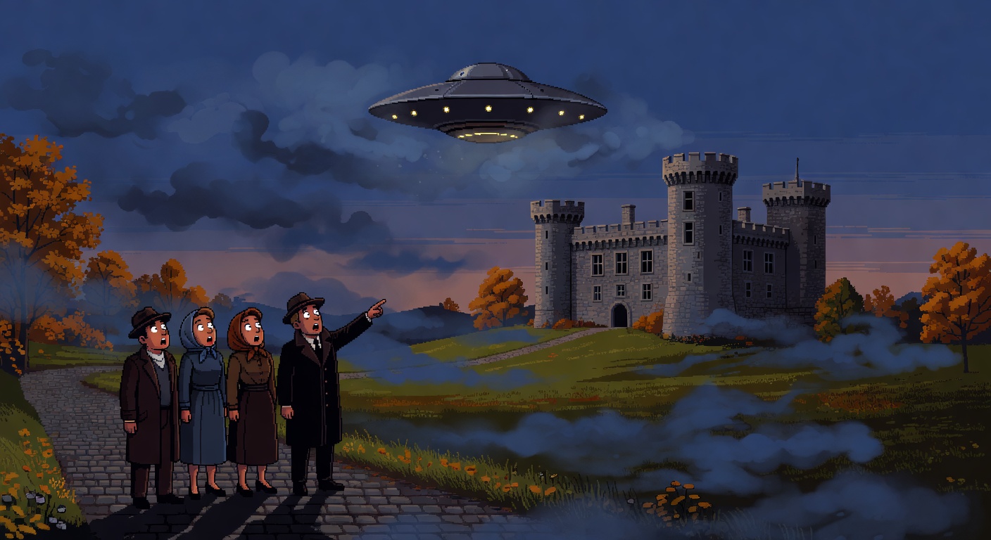 Gisors France 1954 Hovering Disc UFO