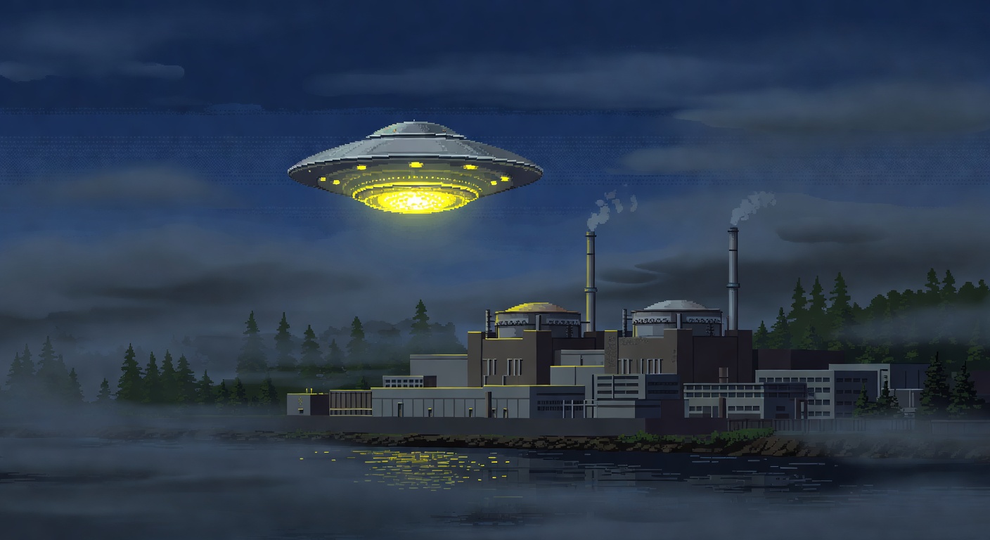Glowing Disc Over Indian Point in 1980