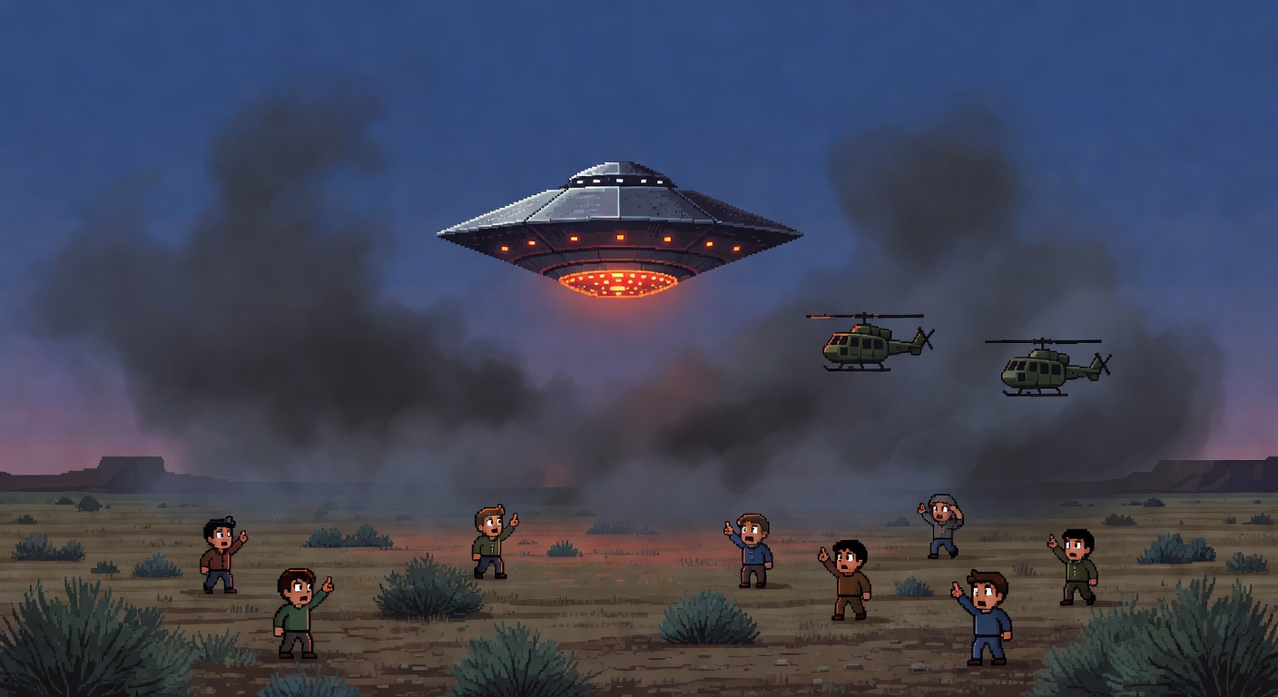 Huffman Texas 1980 Diamond UFO Sighting