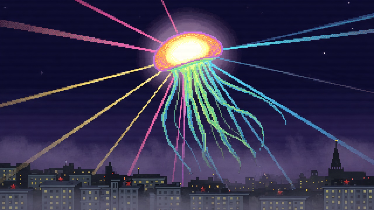 Jellyfish Phenomenon Lights Up Sky Over Petrozavodsk in 1977