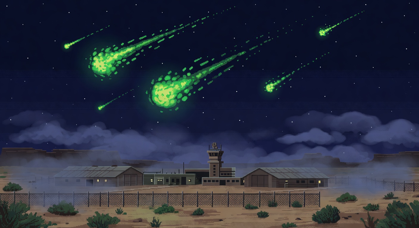 Kirtland 1948 Green Fireball UFO Sightings