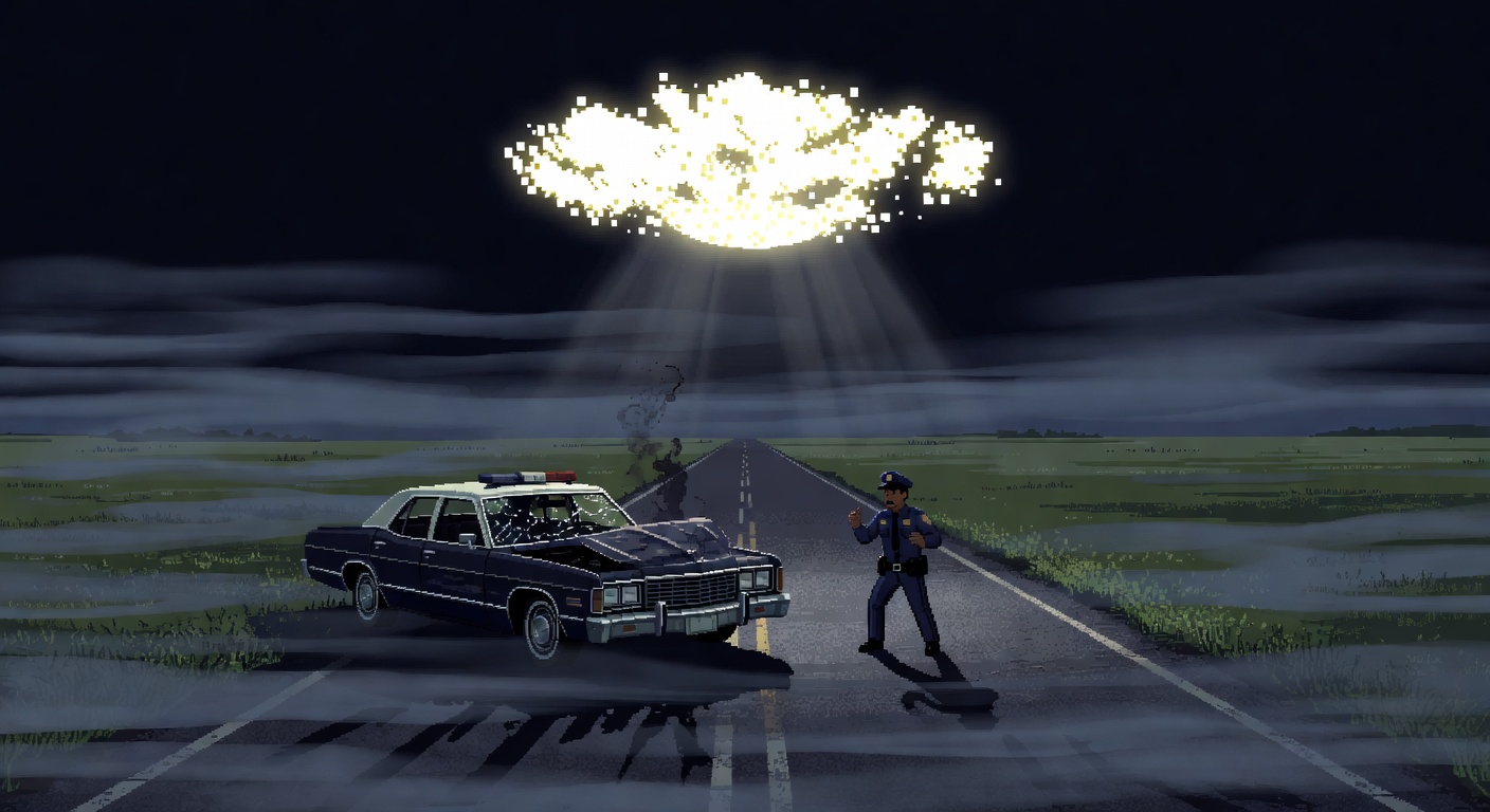 Marshall Minnesota 1979 Officer Sees Bright Light