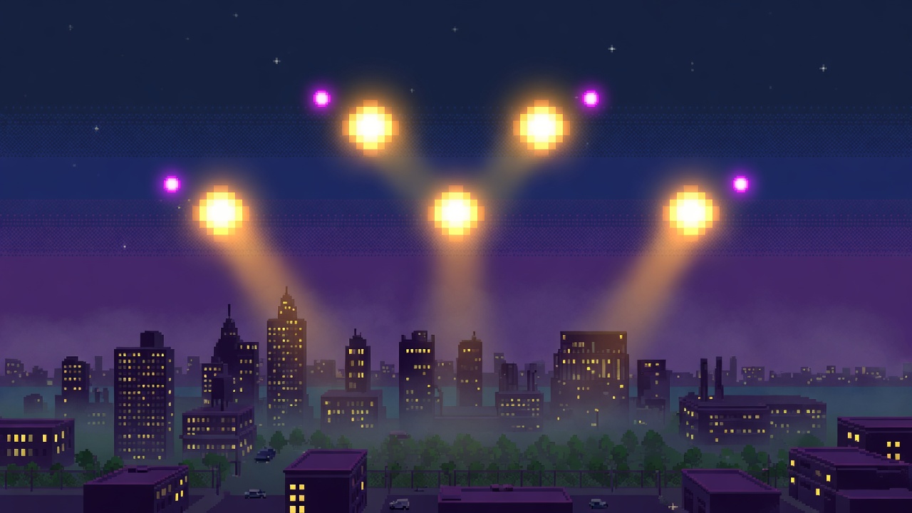 Multiple Bright Lights Spotted Over Detroit Michigan in 1947