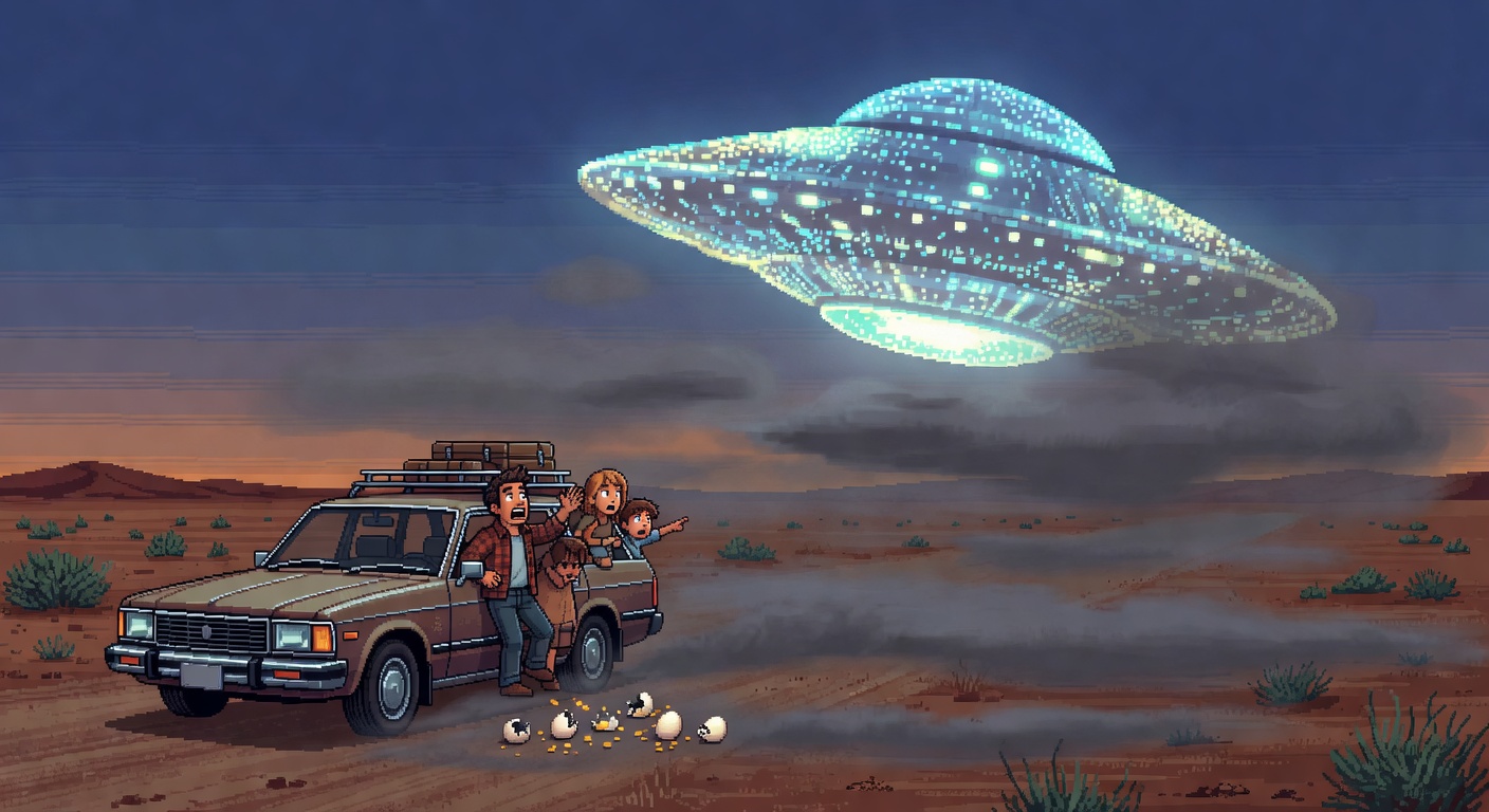 Mundrabilla Australia 1988 Family Sees Luminous Object