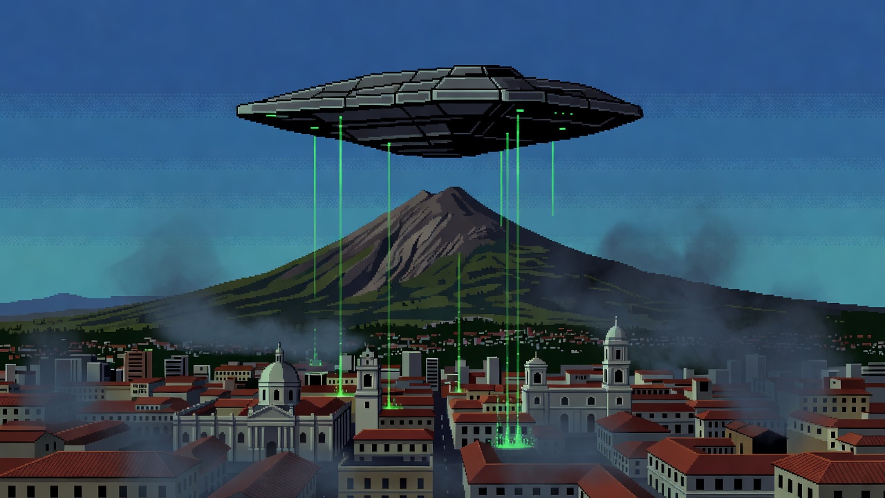 Mysterious Flying Object Reported Over Quito Ecuador in 1976
