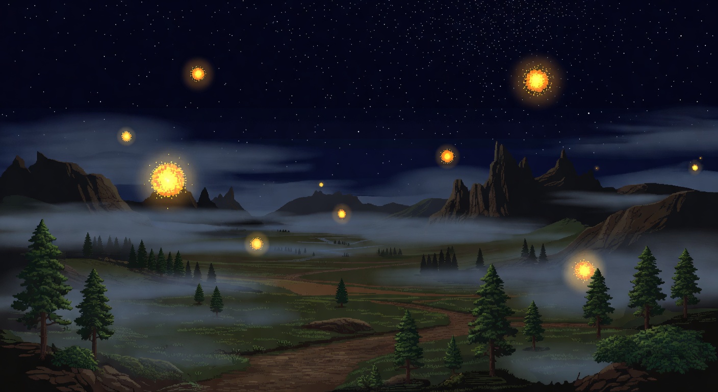 Mysterious Lights Appear Over Hessdalen Valley in 1981