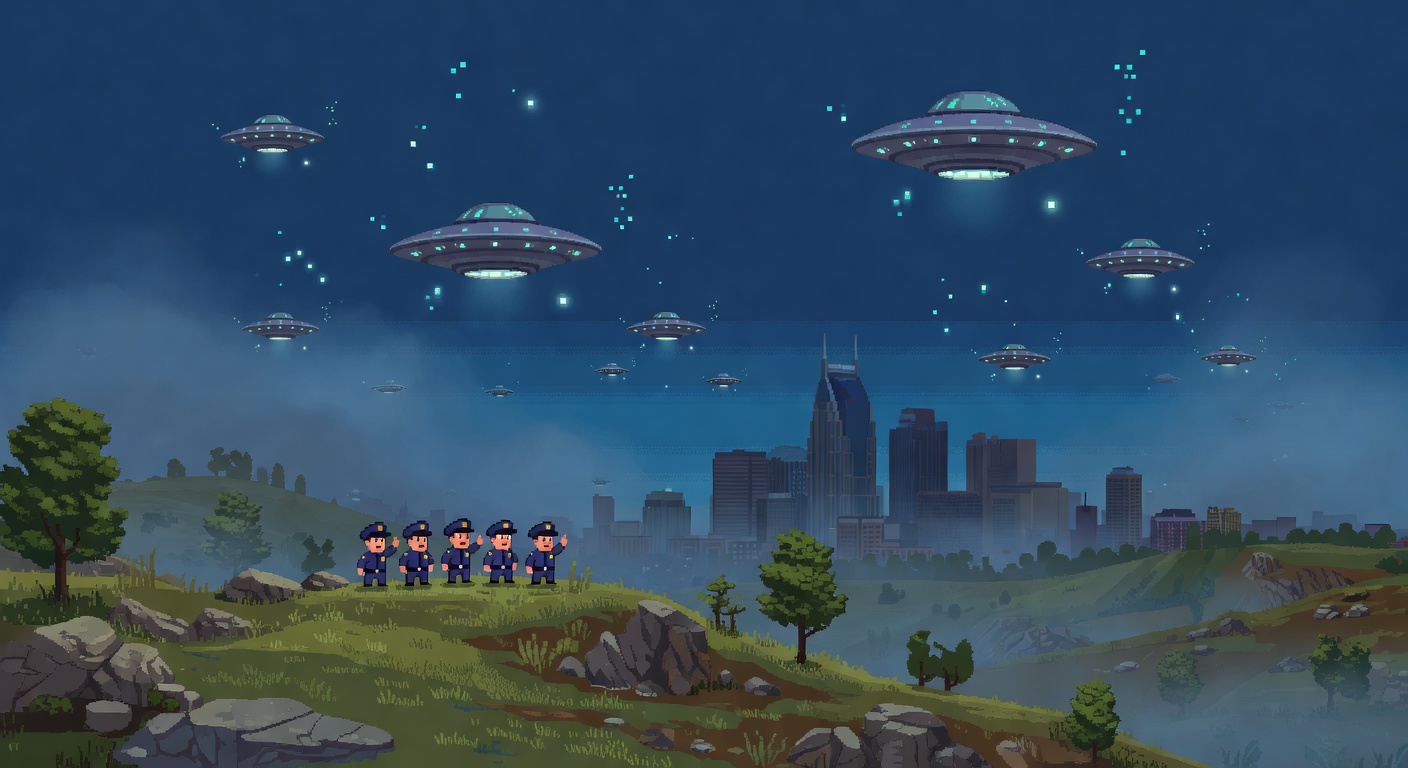 Nashville 1977 Wave of UFO Sightings