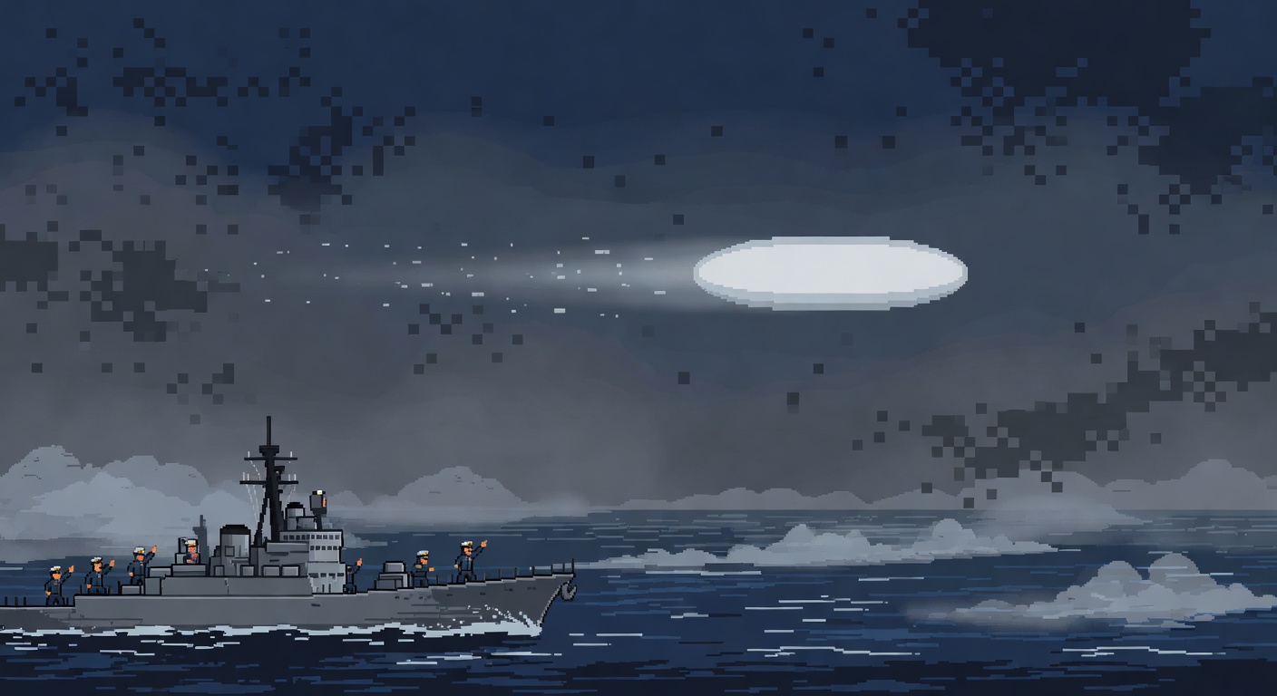 Navy Pilots Spot Tic Tac Object Off East Coast 2014