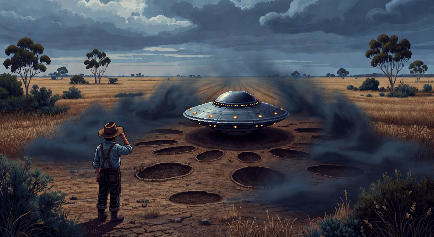 Nuriootpa 1957 UFO Landing Eyewitness
