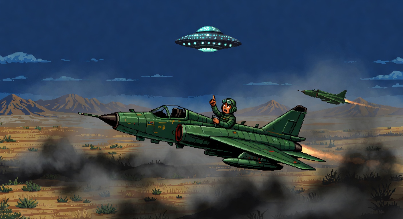 Peruvian Pilot Chases Elusive UFO in 1980