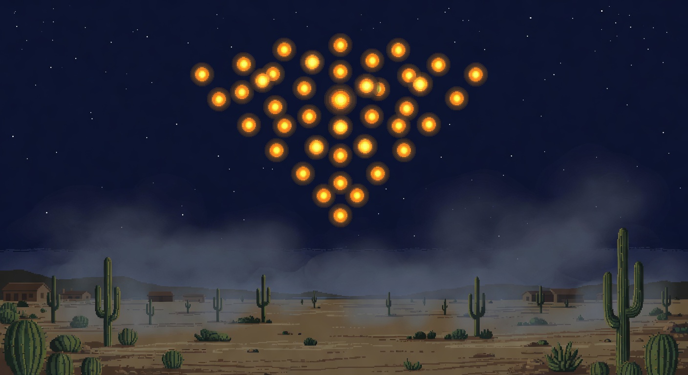 Phoenix Lights 1997 Mass Sighting