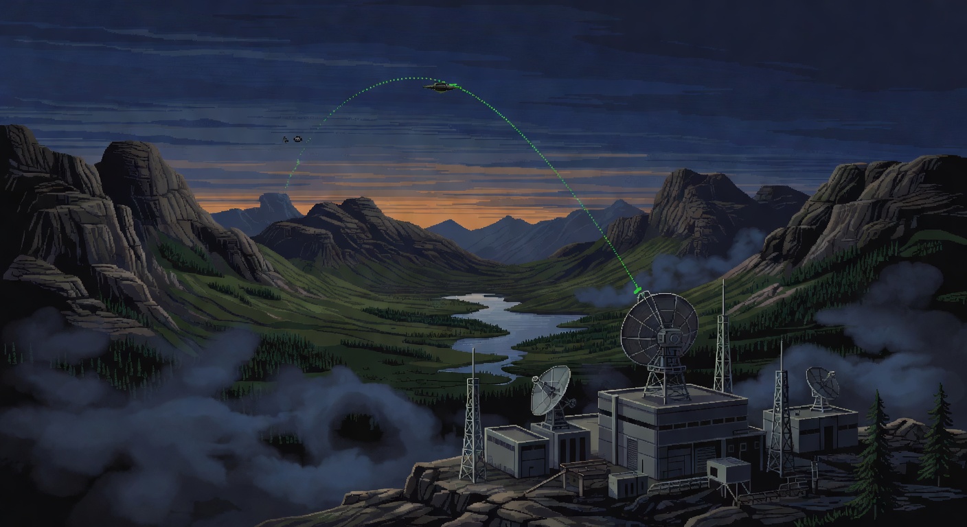 Radar Tracks Unidentified Object Over West Freugh Scotland in 1957