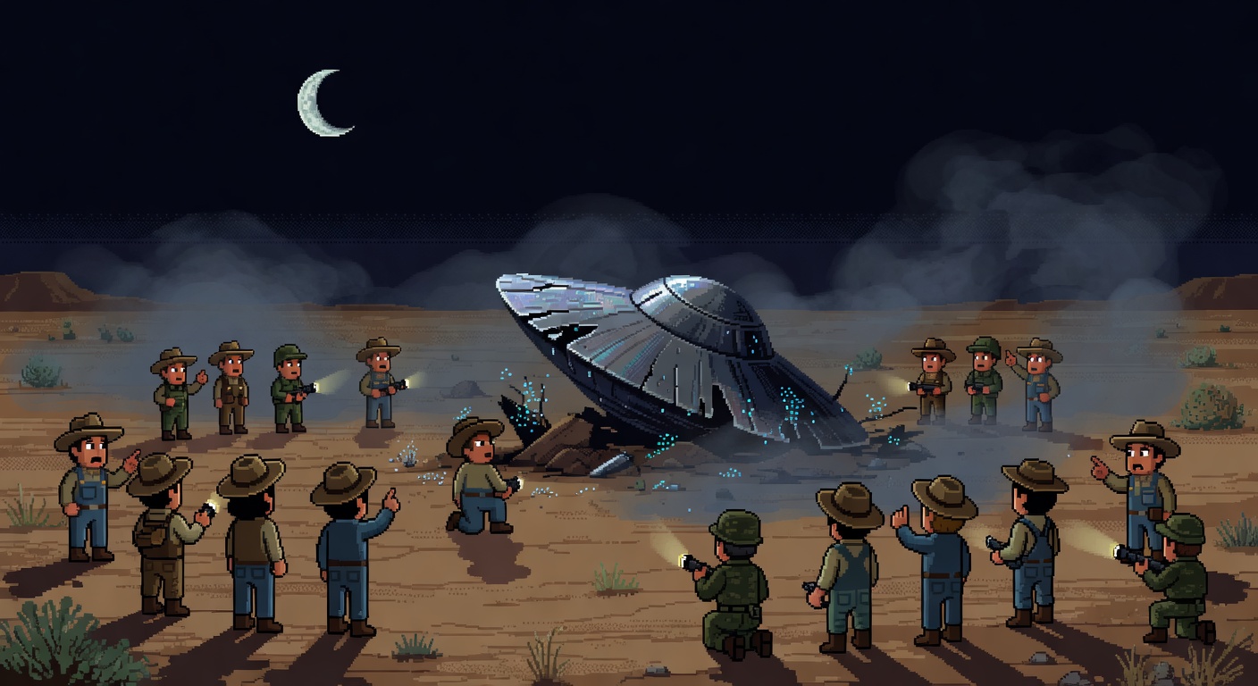 Roswell New Mexico 1947 Crash Incident