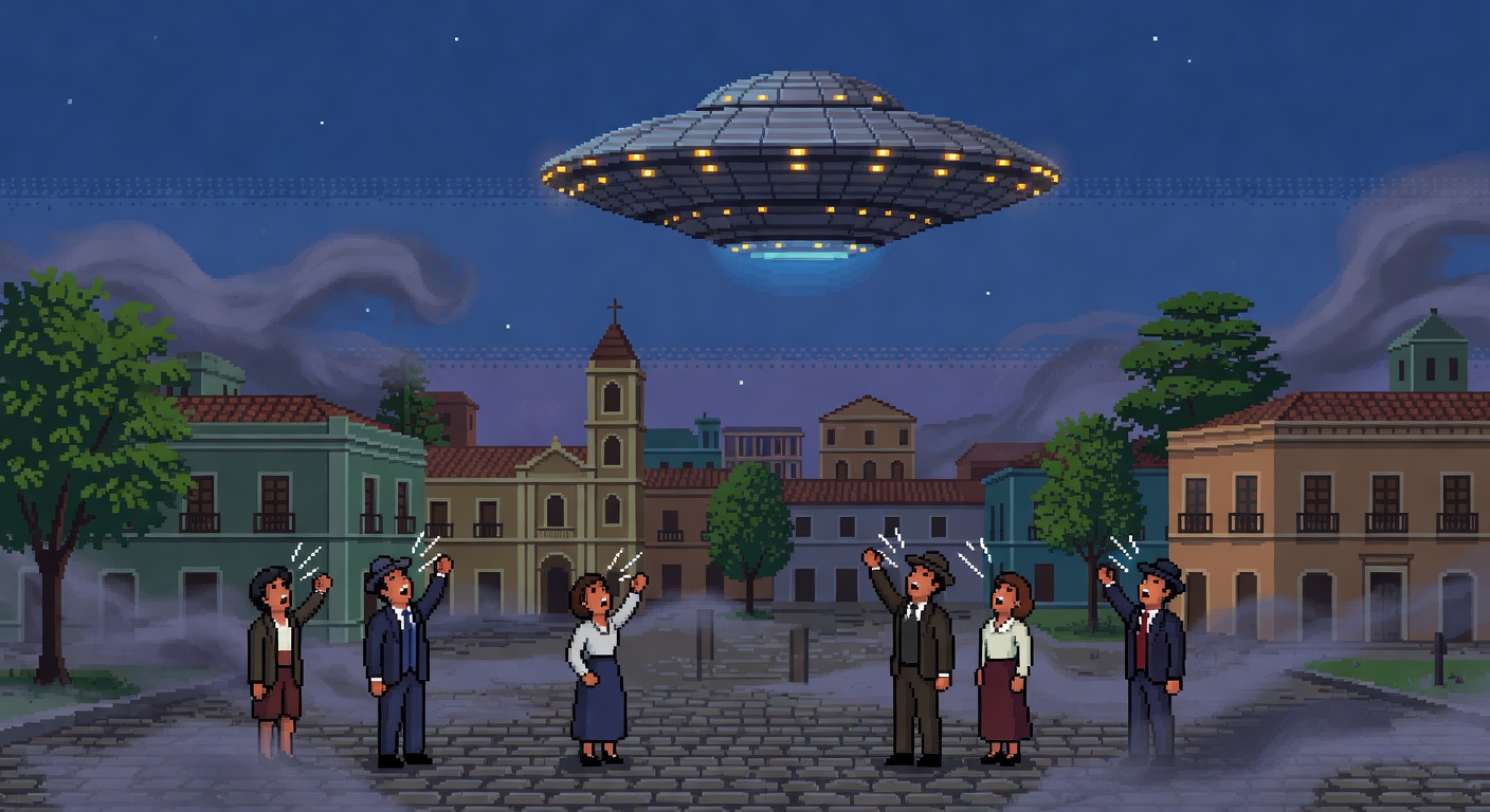 Salta 1952 Disc Shaped UFO Sighting