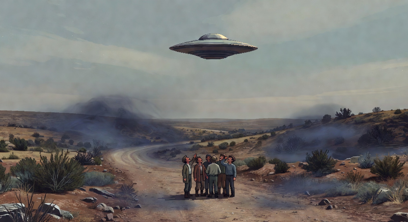 Salta Argentina 1952 Disc Shaped UFO