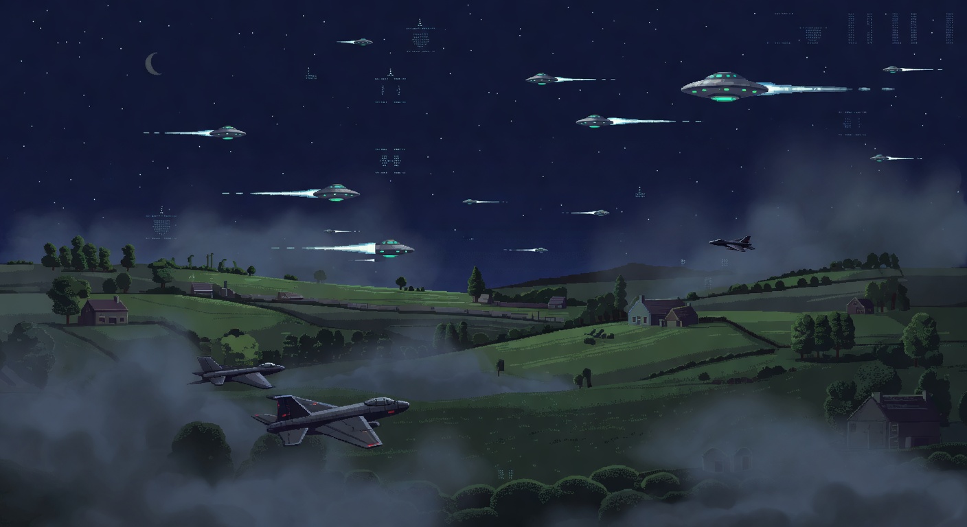 Suffolk 1956 Radar Tracks Unidentified Objects