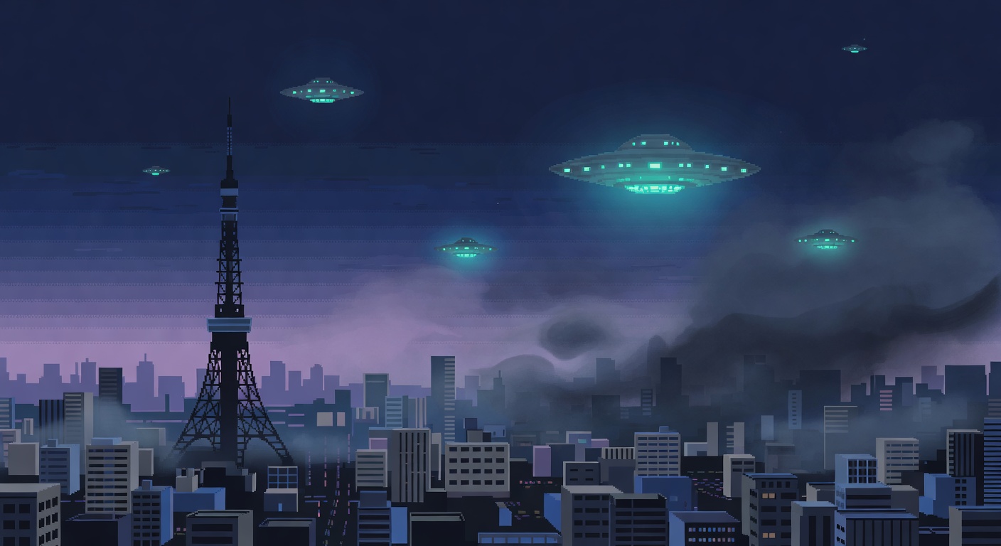 Tokyo 1974 Strange Sky Lights