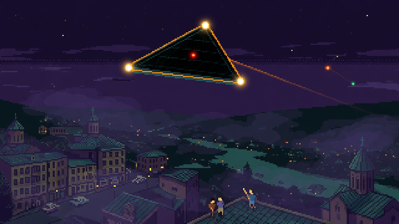 Triangular Craft Observed Over Tbilisi In 1990