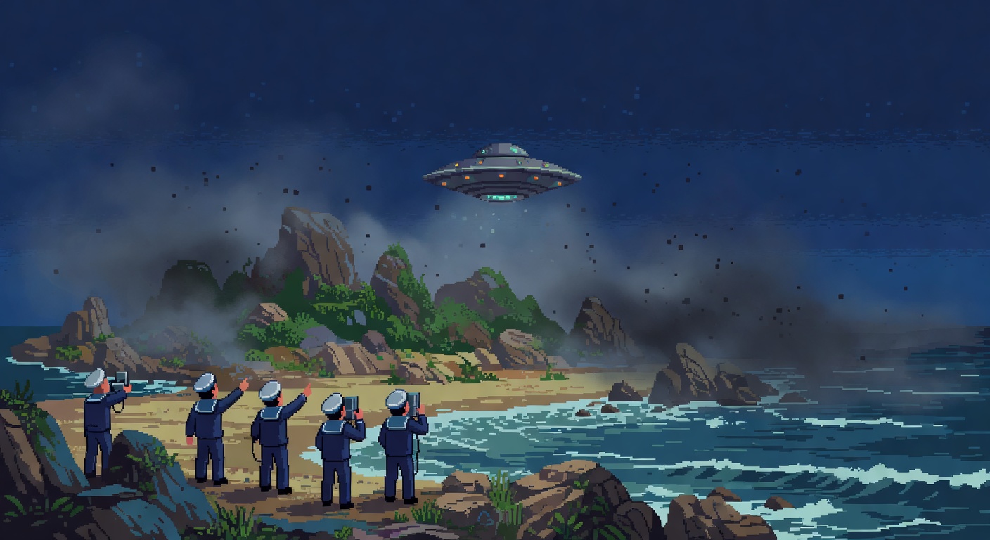 Trindade Island Navy Photographs UFO