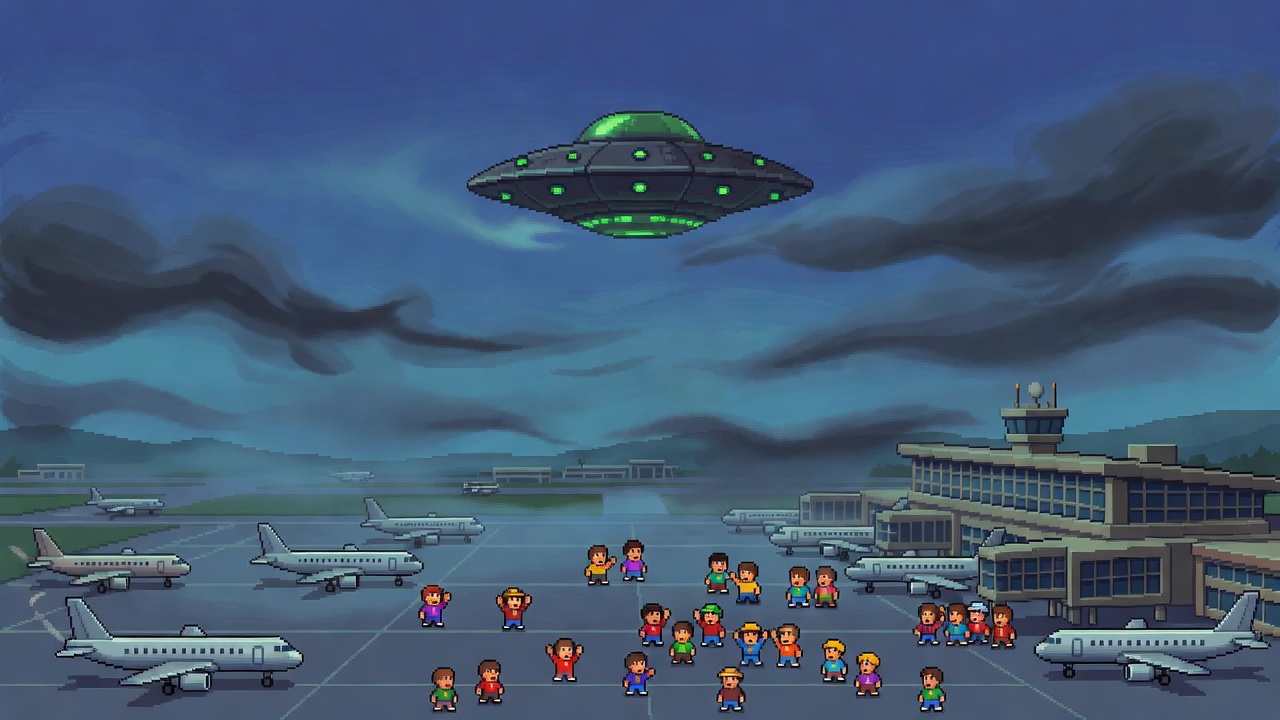 UFO Forces Hangzhou Airport Closure in July 2010
