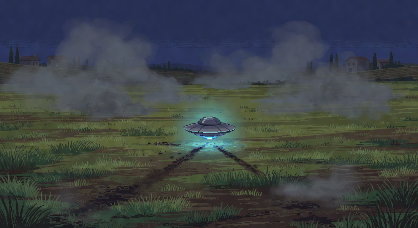 UFO Leaves Mysterious Landing Traces Near Novara in 1978