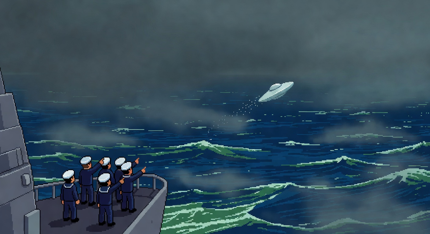 US Navy Encounters Tic Tac Object in Pacific