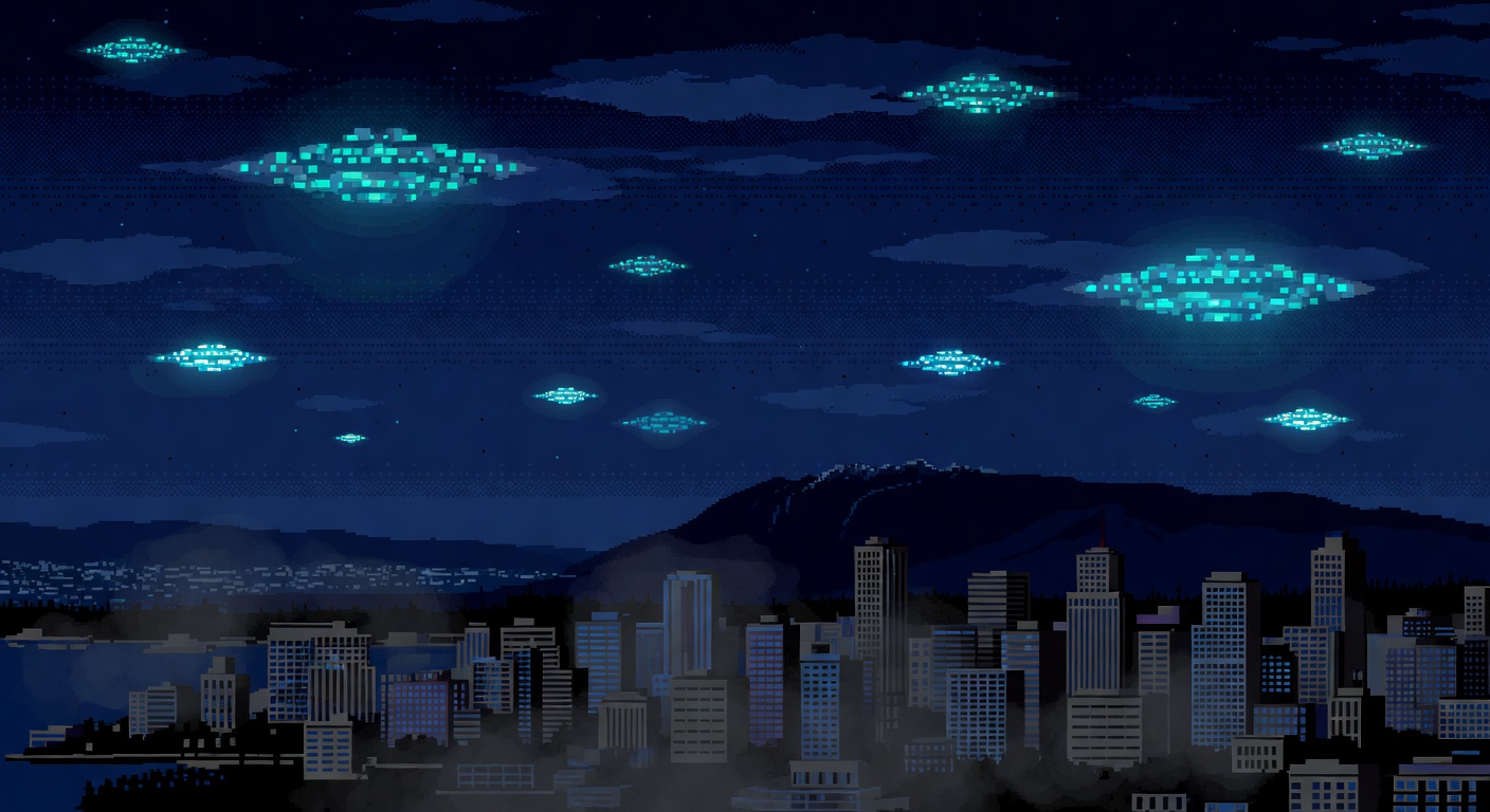 Vancouver 1967 UFO Lights Sighting