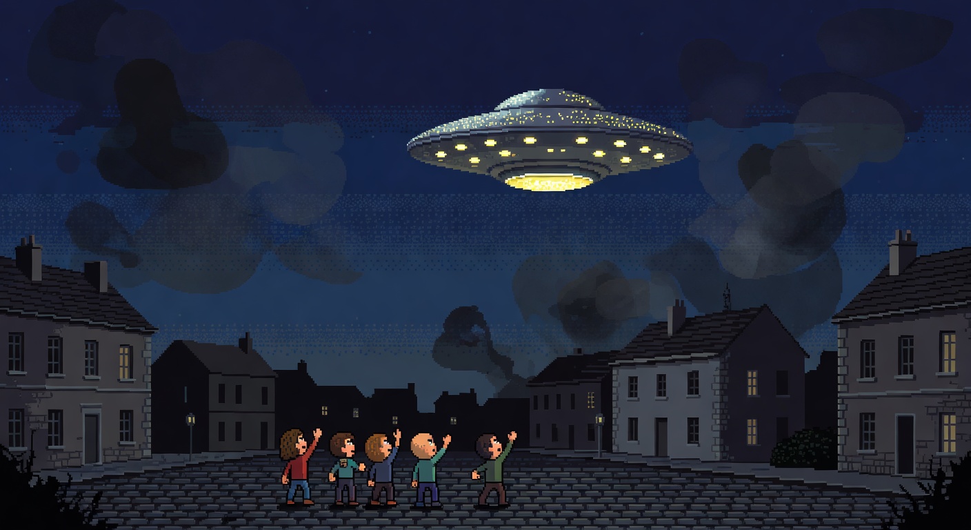 Witnesses Spot Glowing Disc in French Skies in 1954