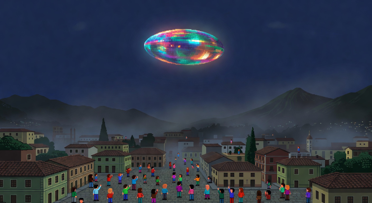 Witnesses Spot Glowing Disc Over Bogota in 1967